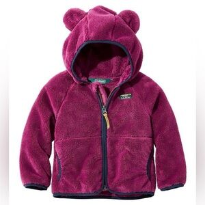 Infant L.L.Bean Hi-Pile Fleece Jacket Size 6-12 Months